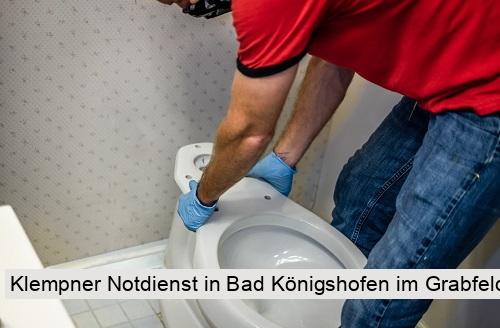 Klempner Notdienst in Bad Königshofen im Grabfeld